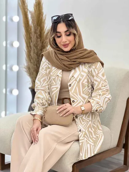 شومیز طرح دار کاملیا