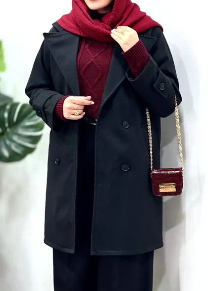 پالتو کتی فوتر آستردار آیسو مهرسا