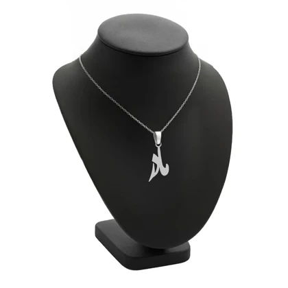 آویز اسم مادر و زنجیر نقره روز مادر نقره 925