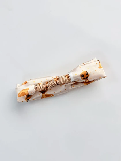 هدبند ساتن عروسکی