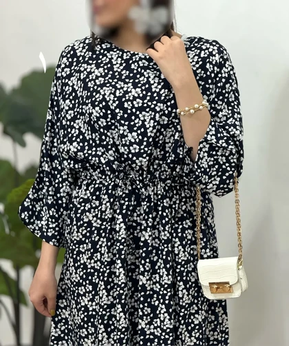 پیراهن بلند نخی آفتاب 1