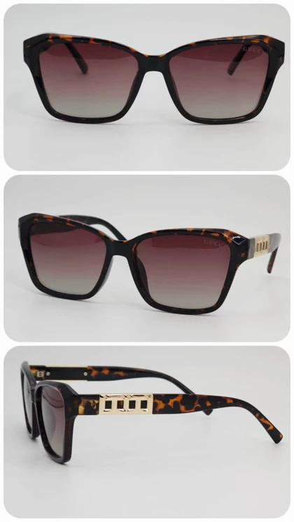 عینک آفتابی زنانه گوچی Gucci LK26079 پلاریزه و ضد اشعه UV400 ایتالیایی Rianova