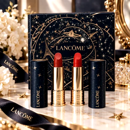 ست هدیه رژ لب لانکوم مدل L'Absolu Rouge Drama Matte