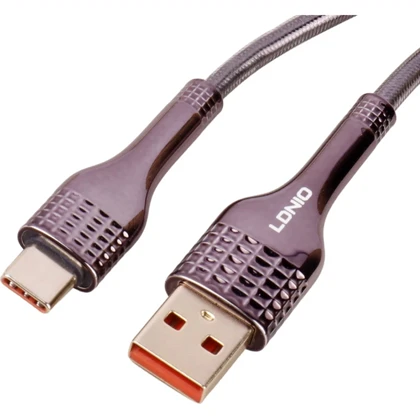کابل شارژ تایپ سی الدنیو LDNIO مدل LS651 توان 30 وات 1 متر