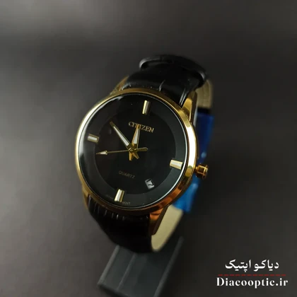 ساعت مچی زنانه موتور ژاپن برند سیتیزن مدل DO1217 بند چرمی