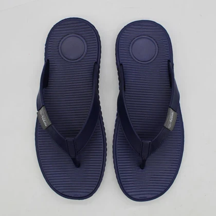 دمپایی لاانگشتی مردانه نیکتا مدل 149 سرمه ای