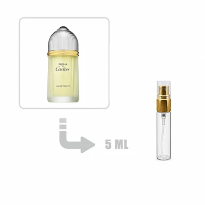 دکانت عطر ادکلن کارتیر پاشا 5 میلی اصلی Cartier - Pasha