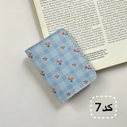 جاکارتی جیبی دخترانه و یونیسکس چرم مصنوعی فانتزی 6 جای کارت ابعاد 107