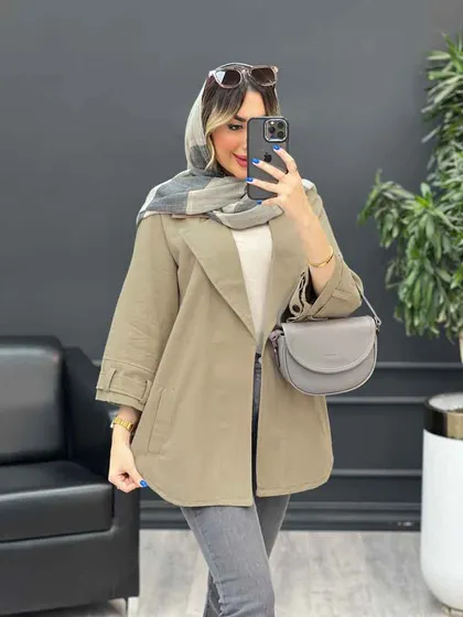 مانتو لینن پشت دو پاگن