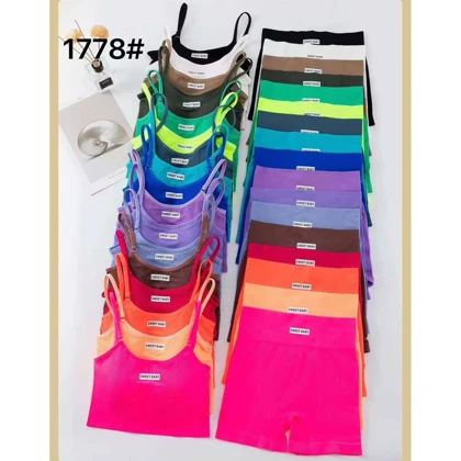 ست نیم‌تنه اسپرت طرح sweet baby کد 1778