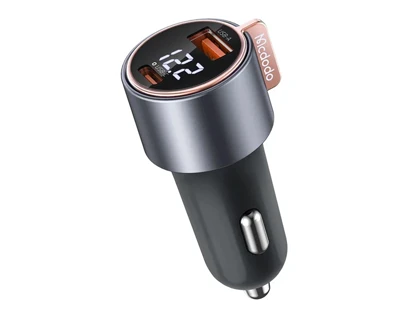 شارژر فندکی فست شارژ ماشین تایپ سی 75 وات مک دودو CC-369