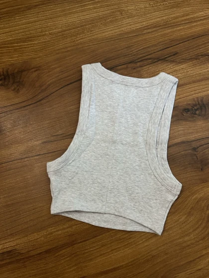 تنک تاپ میله ای بک‌لاین زارا Zara