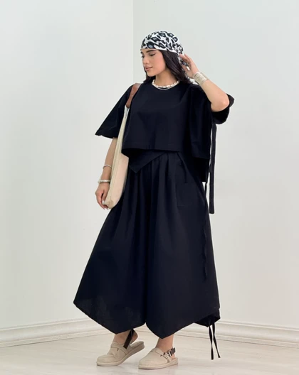 ست پانچ و شلوار پانیذ(103)کد:5280