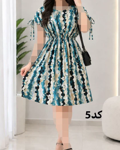 پیراهن کوتاه کمرکش SH7643