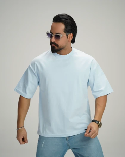 تیشرت مردانه ساده مدل Basic Line