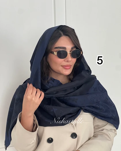 شال کشمیر دو رو ال وی وارداتی