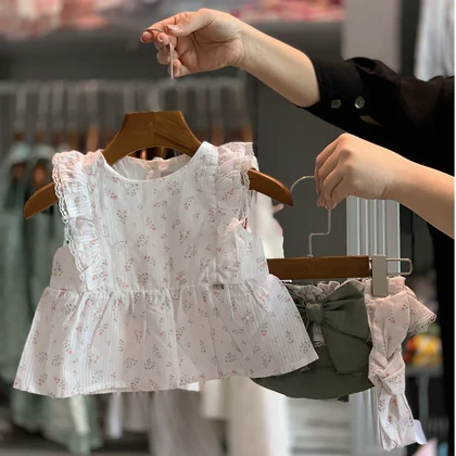 پیراهن شورت دخترانه ایندیگو