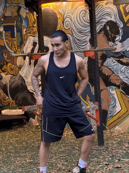 رکابی قهرمانی بدنسازی نایک مشکی