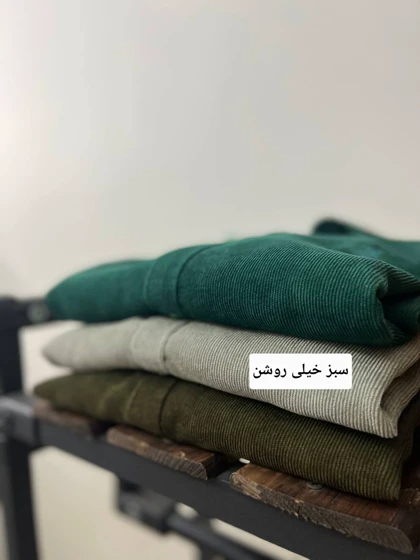 پیراهن مخمل کبریتی 2594