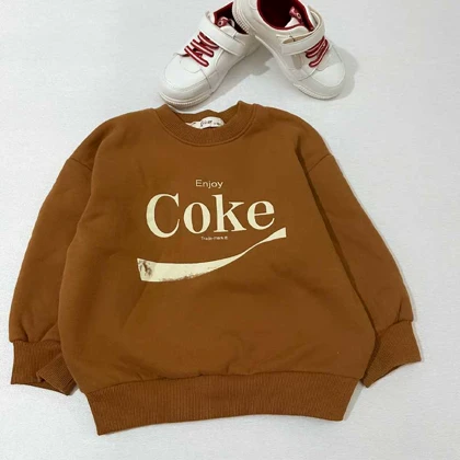 بلوز دورس دخترانه COKE پشت بافت اورجینال