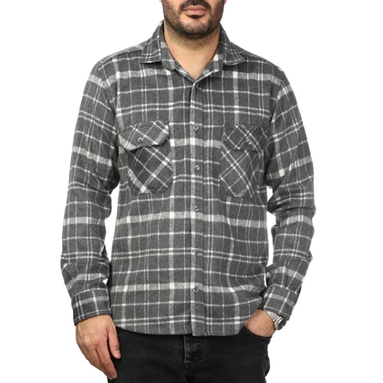 پیراهن آستین بلند پشمی مردانه مدل 6103894