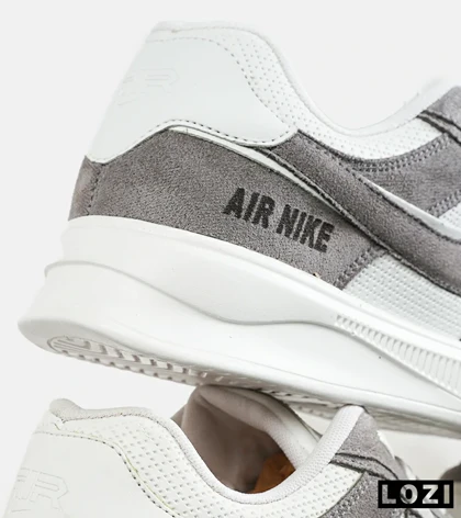 کفش کتانی طوسی سفید نایک NIKE AIR FORCE Custom