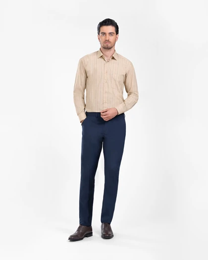 ام کی کالکشن پیراهن آستین بلند mk-26370-camel