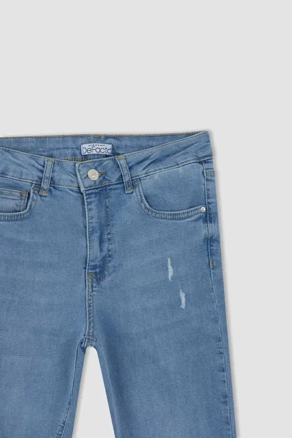 شلوار جین کمر بلند معمولی Rebeca Skinny Fit Y4261AZ22AU