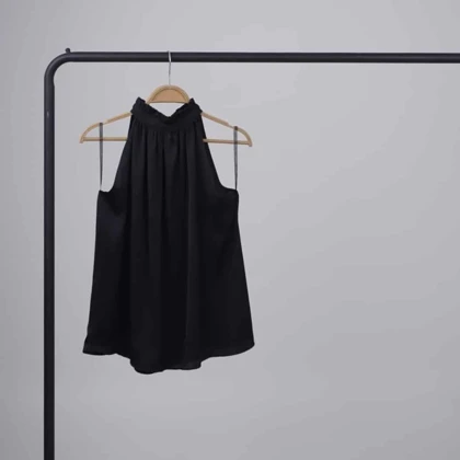 تاپ یقه چین