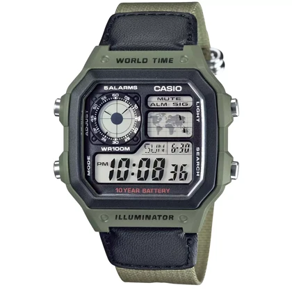 ساعت مچی کاسیو CASIO AE-1200WHB-3B