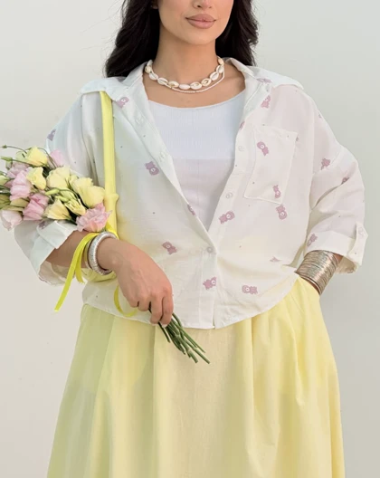 شومیز باکسی هانیه(34)کد:5713