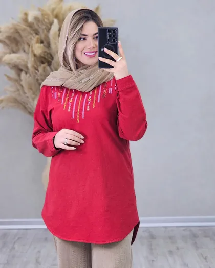 تونیک گلدوزی