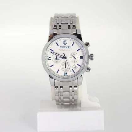 ساعت مچی مردانه چنکسی Chenxi CX911 تاریخ دار و 3موتور فعال کرنوگراف