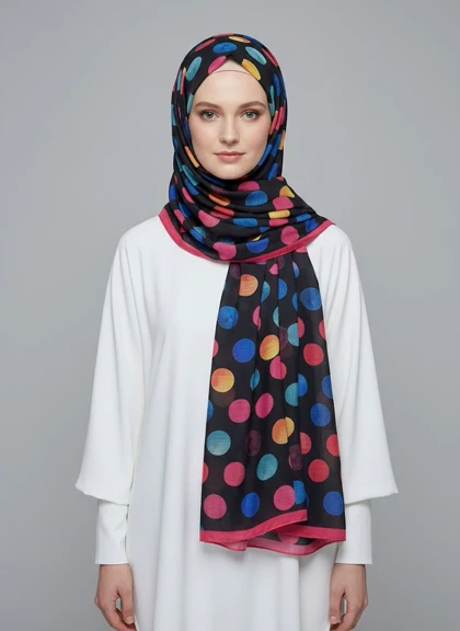 شال آب رنگی روشا