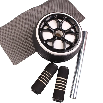 رولر شکم Abdominal Muscle Fitness Wheel تحمل وزن 181 کیلوگرم