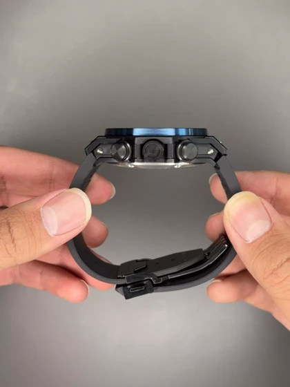 ساعت مچی اوبلو بیگ بنگ قاب کربن بند رابر مشکی Hublot Big Bang