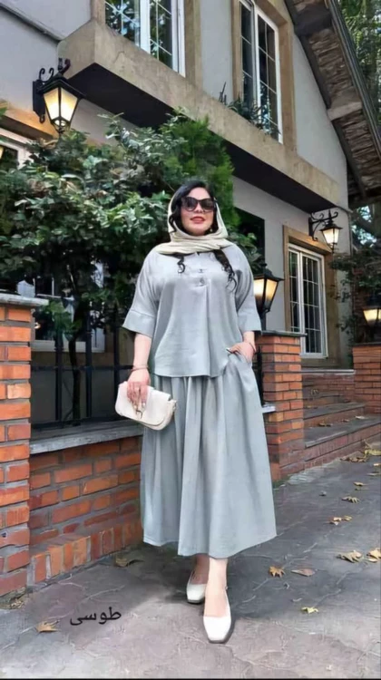شومیز دامن ملیکا