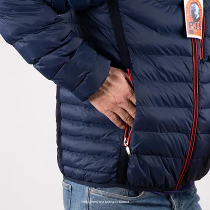 کاپشن مردانه سرمه ای پاراجامپرز - P.J.S Navy Puffer Jacket