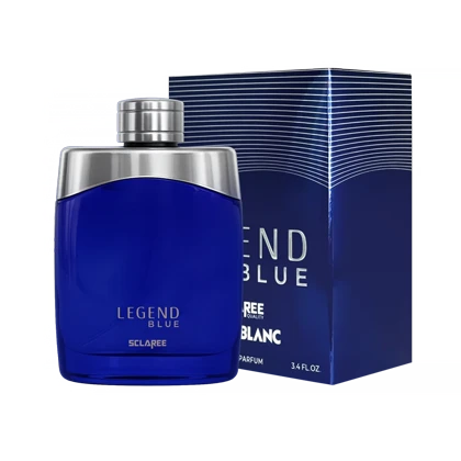 ادوپرفیوم مردانه اسکلاره Sclaree مدل مونت بلنک لجند بلو Mont Blanc Legend Blue حجم 100 میلی لیتر - New