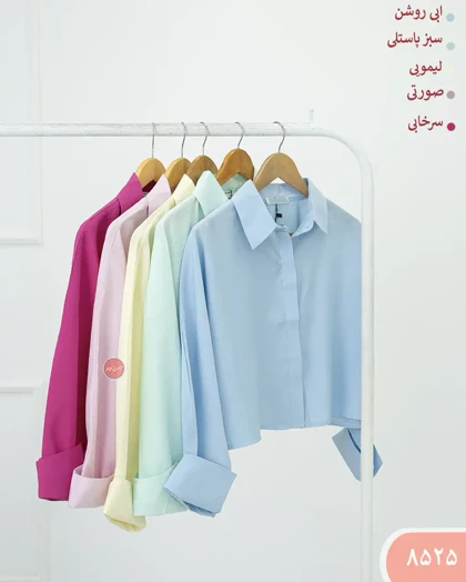 شومیزکوتاه پری 8525