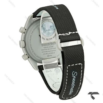 ساعت امگا سواچ ماموریت به زمین مون فیس بند رابر جدید Swatch-10599-U