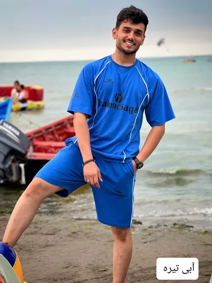 ست تیشرت و شلوارک بالنسیگا
