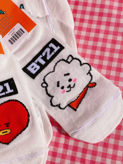 جوراب بی تی اس (bt21 ) ARON SOCKS