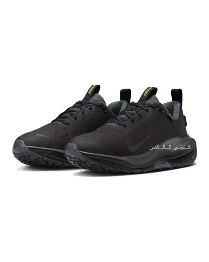 کتانی نایک ری اکت اینفینیتی ران گورتکس مشکی طوسی Nike React Infinity Run 4 GORE_TEX