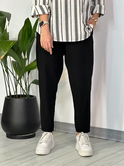 شلوار لینن مام استایل(ایراد دار)