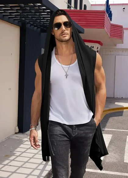 شنل کلاه دار مردانه