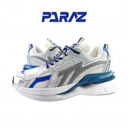 کفش اسپرت تمام وارداتی مردانه برند دیادورا Diadora مدل ایما با زیره و رویه تنفس پذیر طوسی آبی کد 234