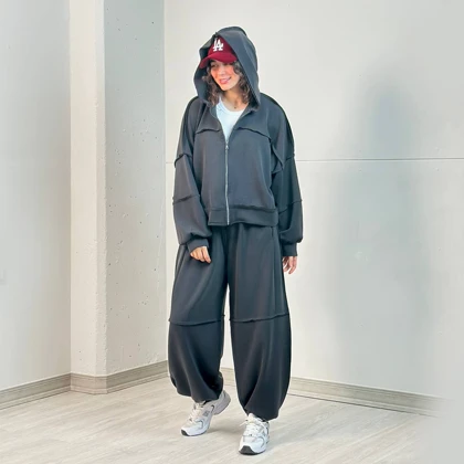 ست سویشرت شلوار اویشو زنانه 2238 اچ اند اچ