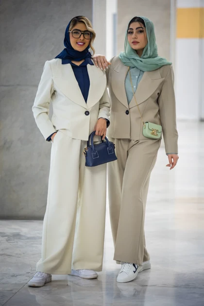 کت و شلوار یقه انگلیسی تک دکمه