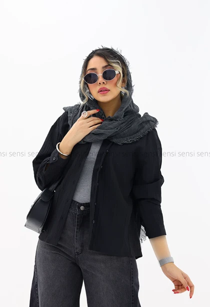 شومیز یقه هفت کد1002650
